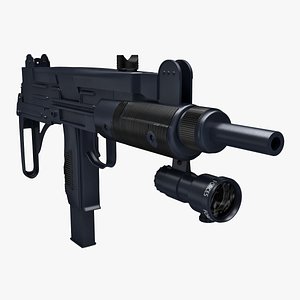Mini Uzi Sub Machine Gun V2