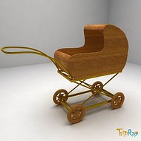 Wood perambulator