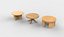 Couchtische 3D-Modell