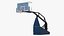 Professioneller Basketballkorbständer