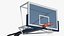Professioneller Basketballkorbständer