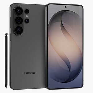 3D model Samsung Galaxy S26 Ultra Black