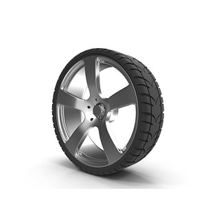 3d wheel tire model