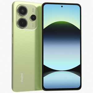 Xiaomi Redmi Note 14 4G Green 3D model