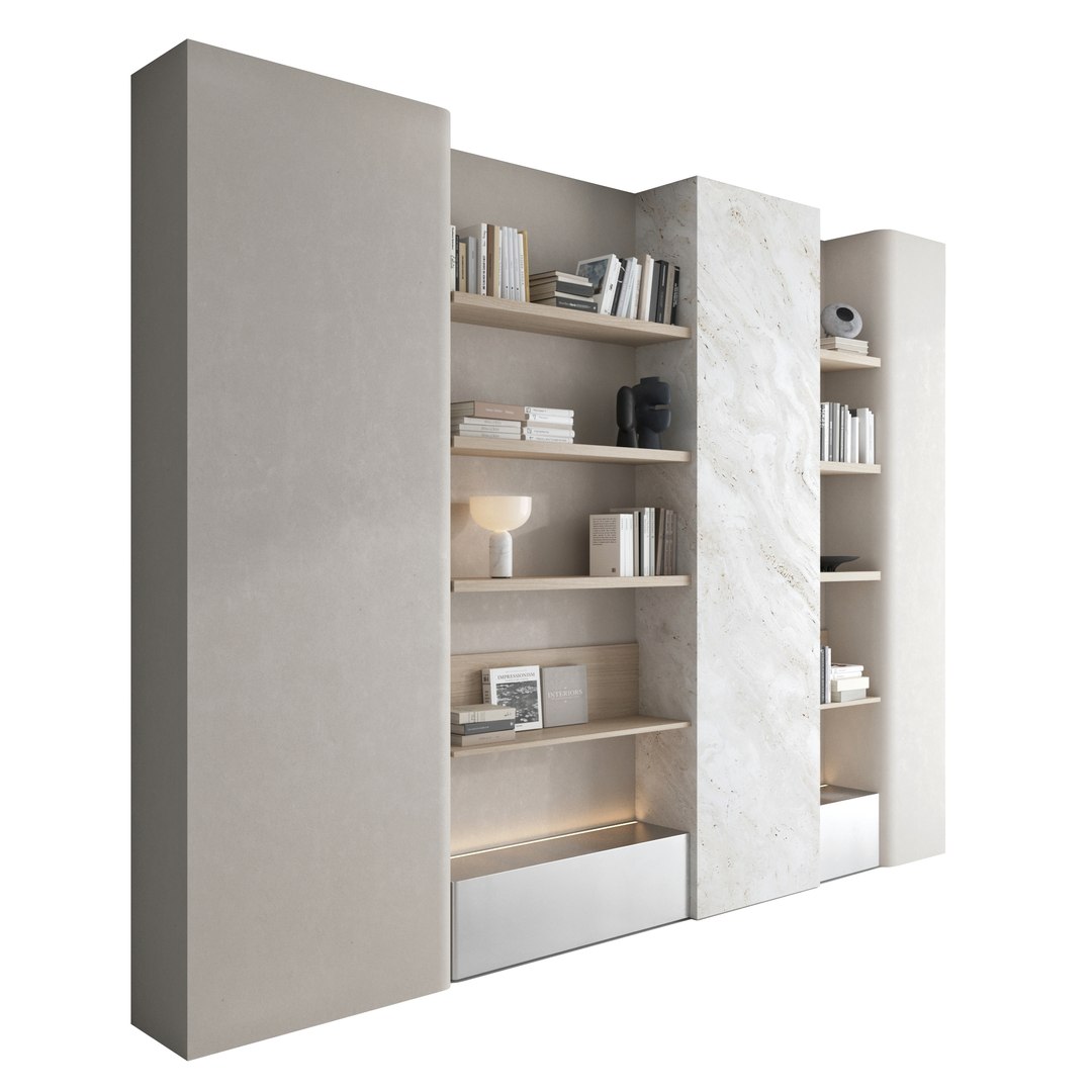 3D Bookcase set 10 model https://p.turbosquid.com/ts-thumb/FL/i0Jwno/OX/preview02/jpg/1683028135/1920x1080/fit_q87/50892749620795d7528ad3514289eafd01216029/preview02.jpg