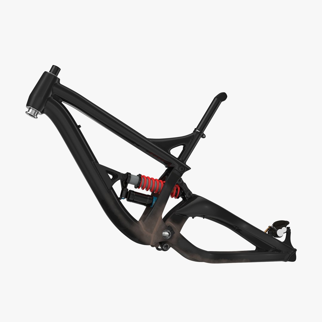 Mountain Bike Frame 3D Model 3D model preview