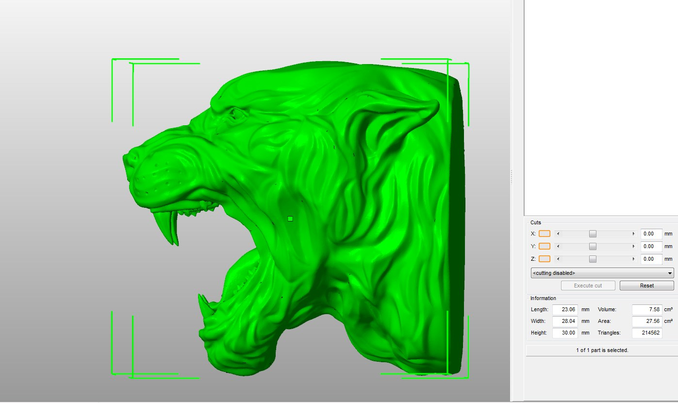 3D модель тигр - TurboSquid 1236472