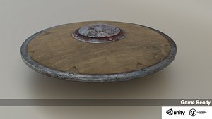 vr ar viking shield 3D