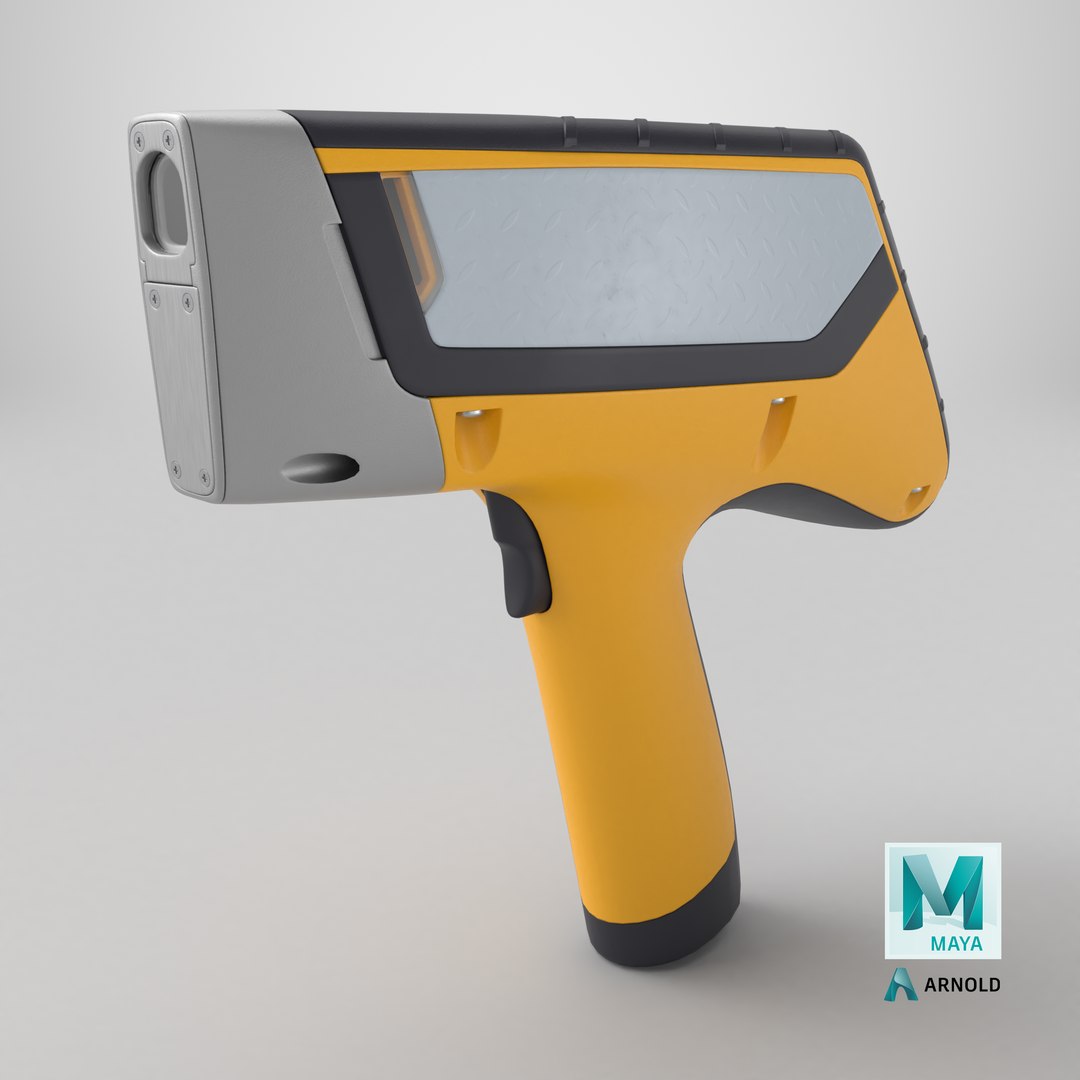 Handheld XRF Metal Analyzer Yellow 3D https://p.turbosquid.com/ts-thumb/FL/qQzZUT/1E/stemcell_maya_arnold_render/png/1745398527/1920x1080/fit_q87/787d3dcb861fa8b2d34d73444da65e11148602fb/stemcell_maya_arnold_render.jpg