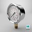 3D Pressure Gauge Double Scale 3D Model
