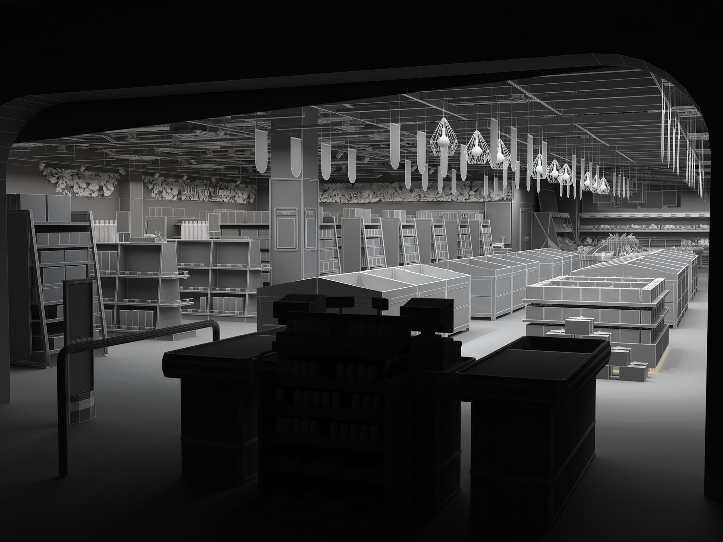 Supermarket 2 3D Model - TurboSquid 2063821