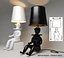 3d model table lamp clown