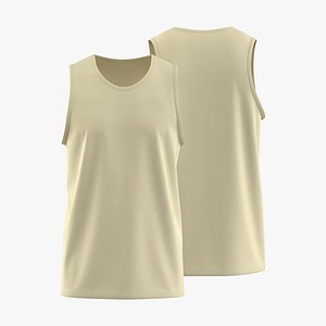 Athletic Men Cotton Performance Sleeveless Muscle T-Shirt