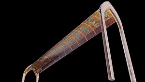 3D Cathedral Romanesque Nave CEILING - ONLY