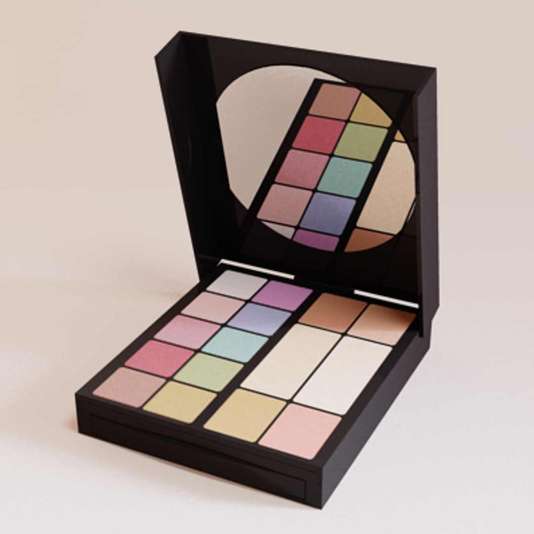 Makeup Kit 3d Model