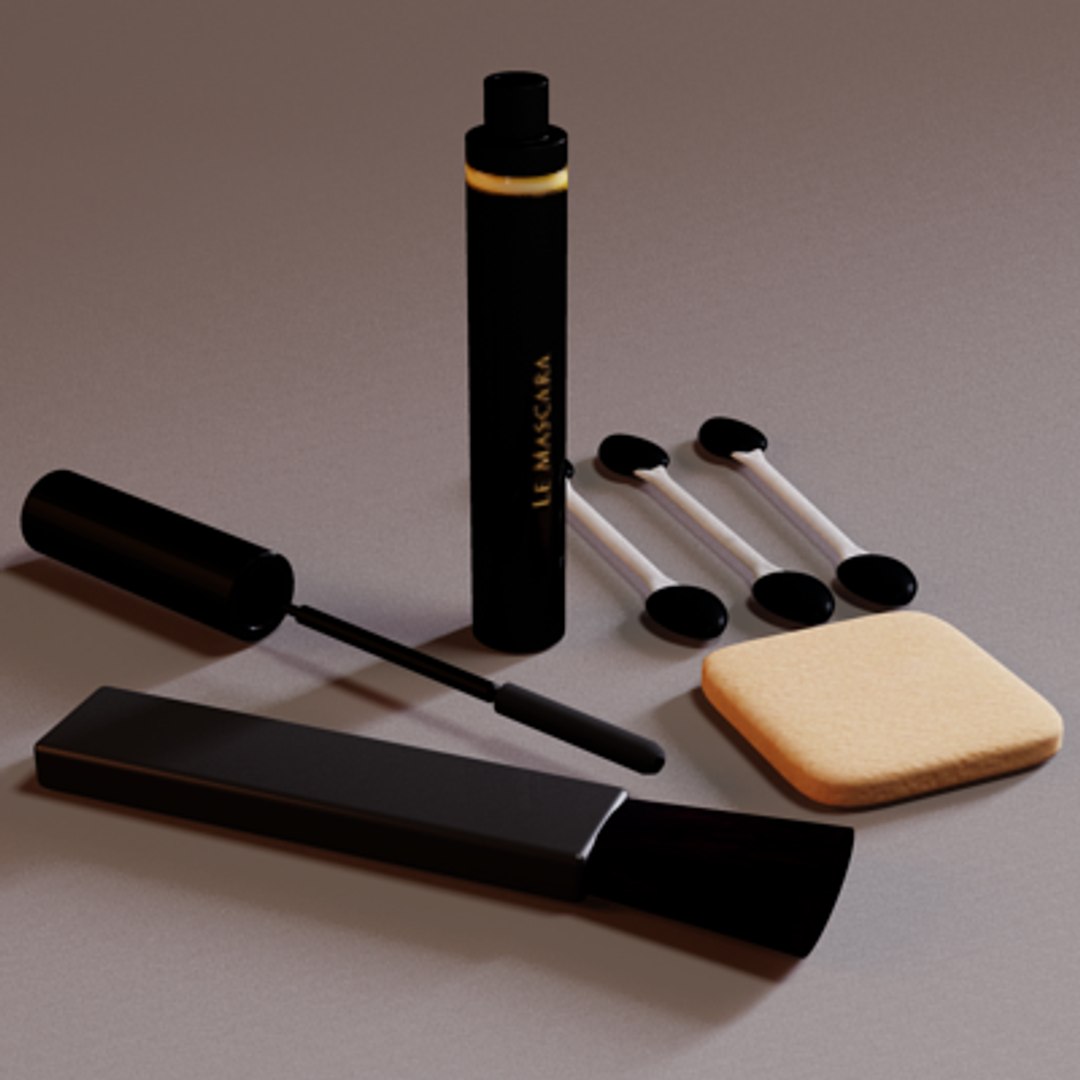 Makeup Kit 3d Model