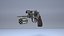revolver repeating handgun 3D model