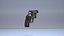 revolver repeating handgun 3D model
