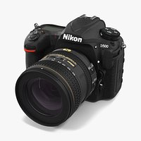 Nikon D500 3D Model