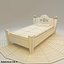 3D cartoon bed bedroom