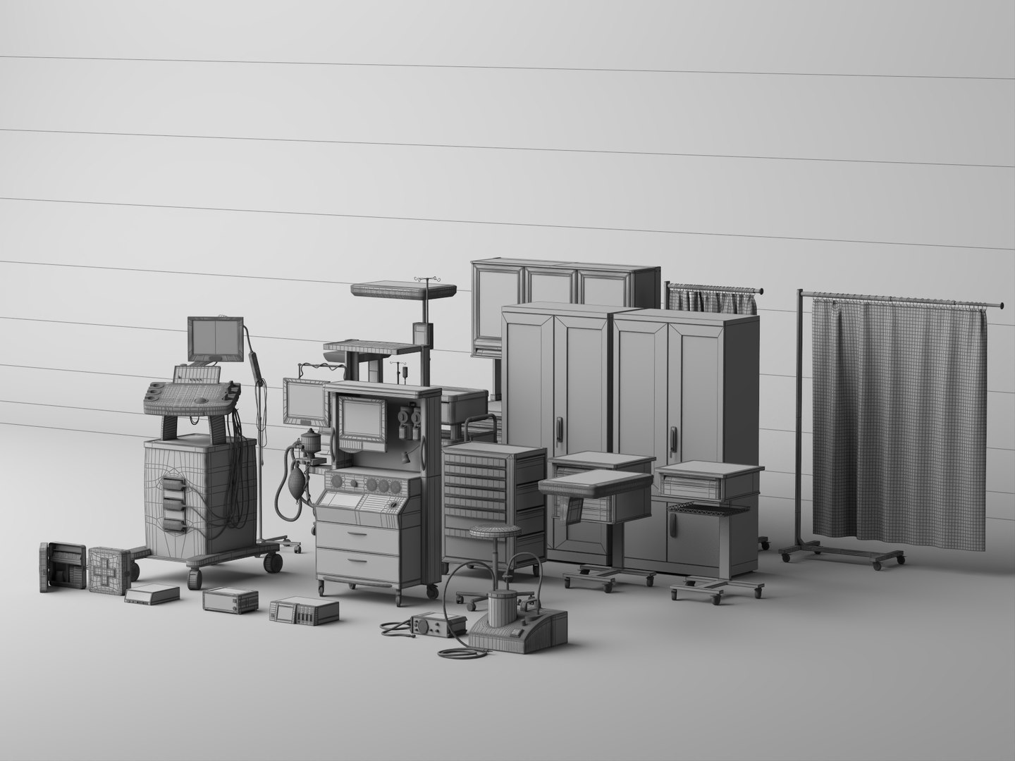 Complete Medical Exam Room Equipment 3D Model 3D model https://p.turbosquid.com/ts-thumb/FM/HmnQVK/sj/wire_007/jpg/1785119335/1920x1080/fit_q87/a8d332906dd97afa7cec4d473fa9cdc51b1f7bf4/wire_007.jpg