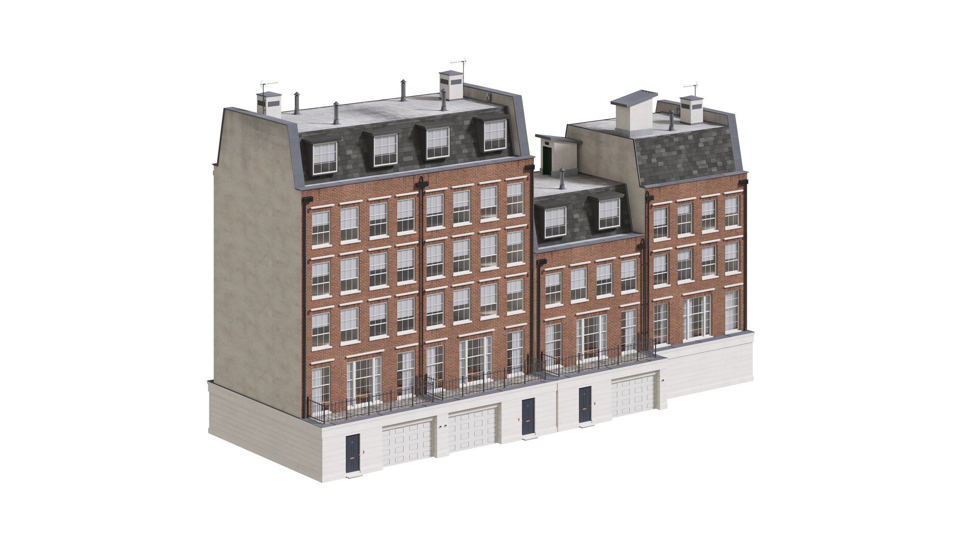 3D Englandbuilding52modular model TurboSquid 2043085