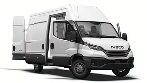 3D Iveco Daily Van L3H3 HQ Interior 2025 model