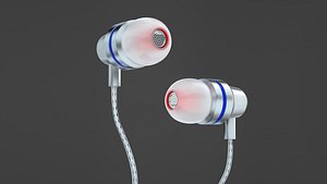 Earphone EarPods headphones headset earpiece audio stereo airpod C4D