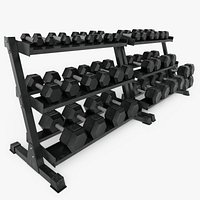 Hex Dumbbell Set