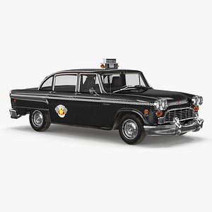 Classic Checker Taxi Cab