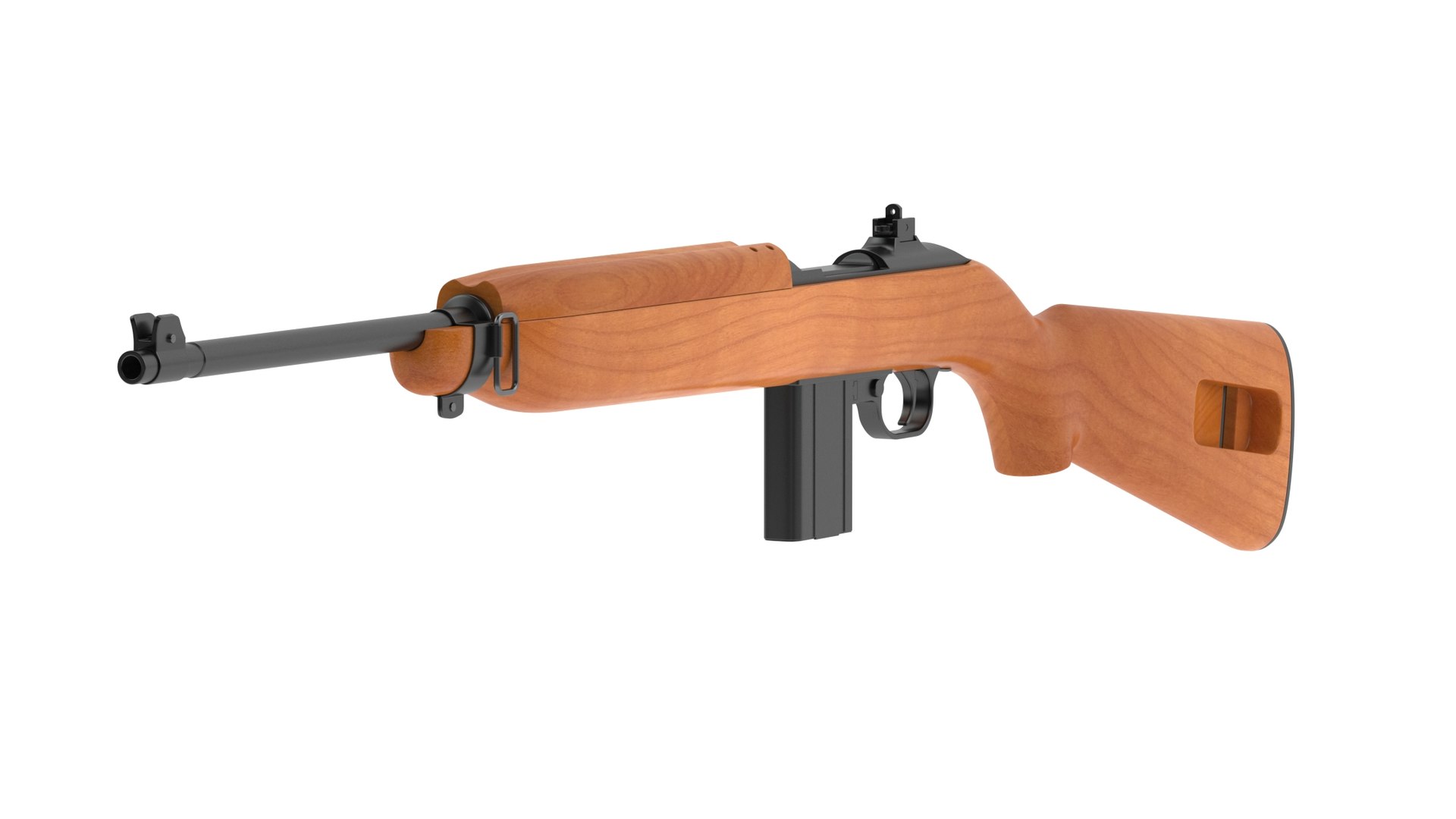 3D Model M1 Carbine - TurboSquid 1879809