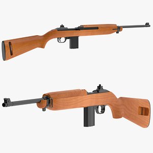 3D model M1 carbine