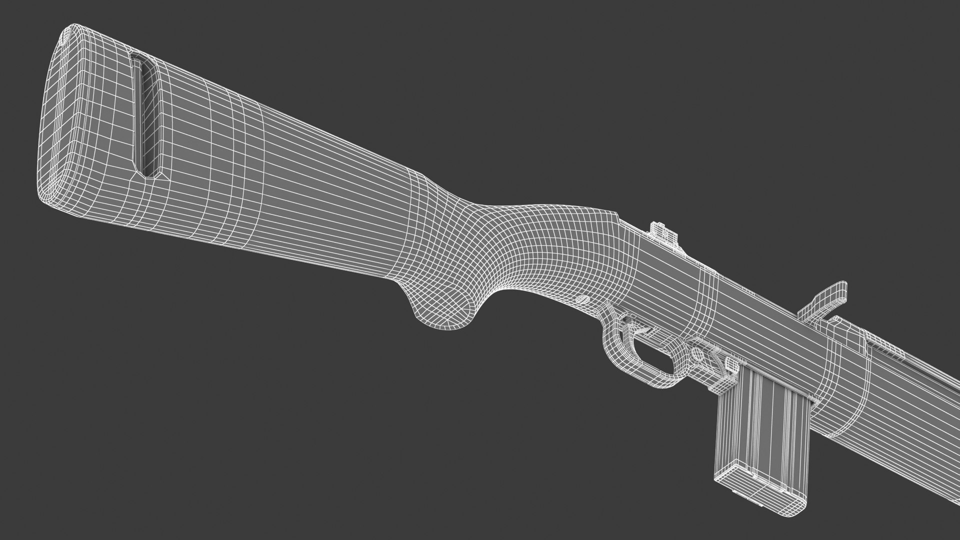 3d Model M1 Carbine - Turbosquid 1879809