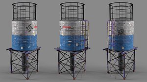 Water Tower 3D