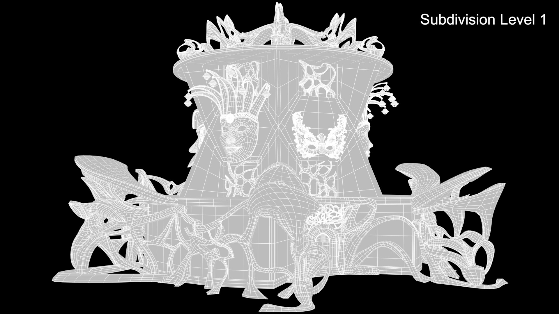 Metaverse Theatre X1 3D Model - TurboSquid 1949464