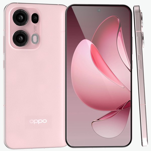 modelo 3d OPPO Reno 13 Pro Rosa Estrella - TurboSquid 2317335
