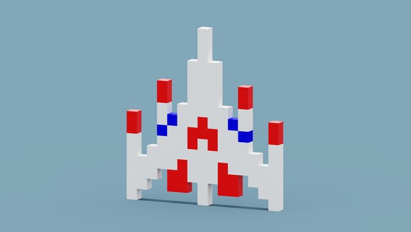 Xadrez Voxel Modelo 3D - TurboSquid 1854321