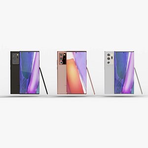 galaxy note ultra 3D model