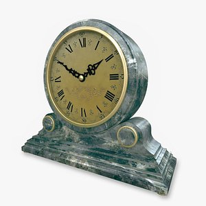 3d max desk clock