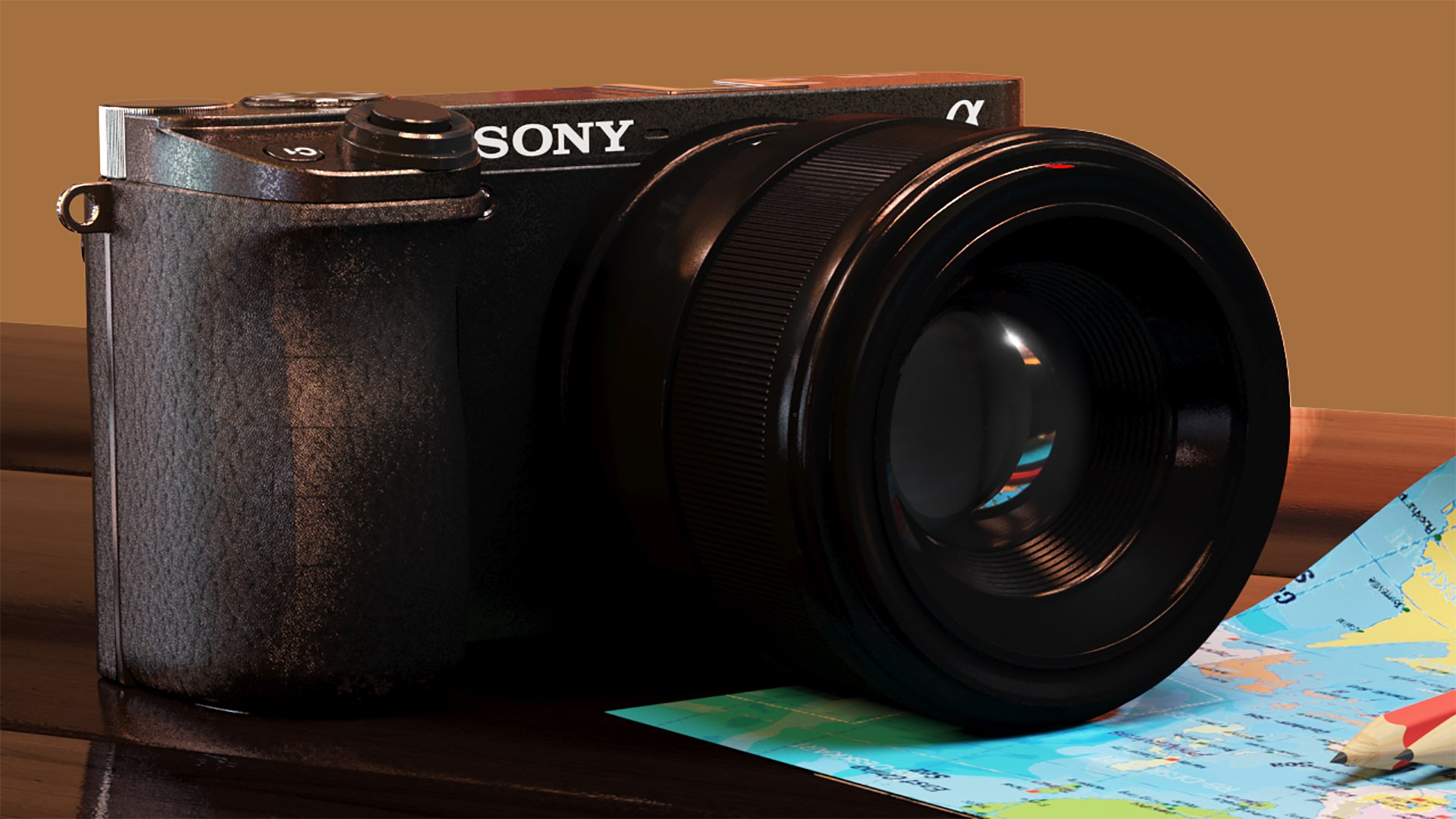 Sony Camera 6300 3D Model - TurboSquid 1298171