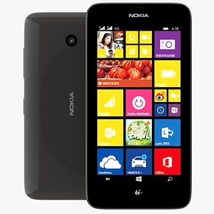 dxf nokia lumia 638 black