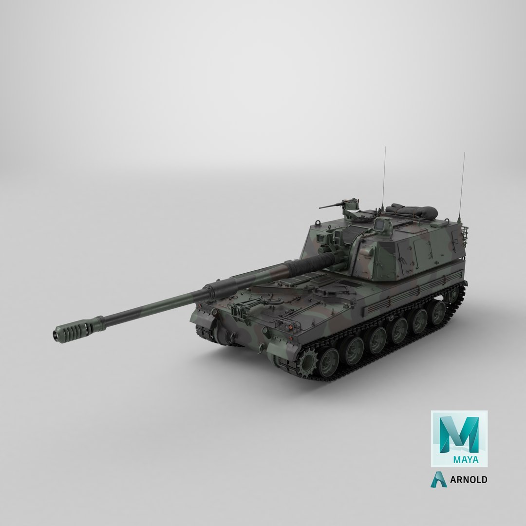 K9 Thunder Self Propelled Howitzer 3D model https://p.turbosquid.com/ts-thumb/FM/oKDrSN/Cq/stemcell_maya_arnold_render/png/1717754171/1920x1080/fit_q87/a72cc528095b4f60df820a5d0d26a5e91eeba9c8/stemcell_maya_arnold_render.jpg