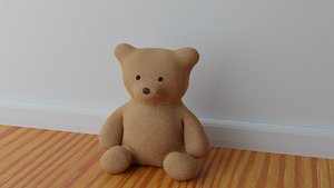 teddy bear 3D model