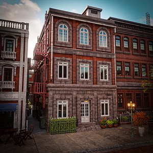 URBAN OLD BUILDING HORROR 4 3D