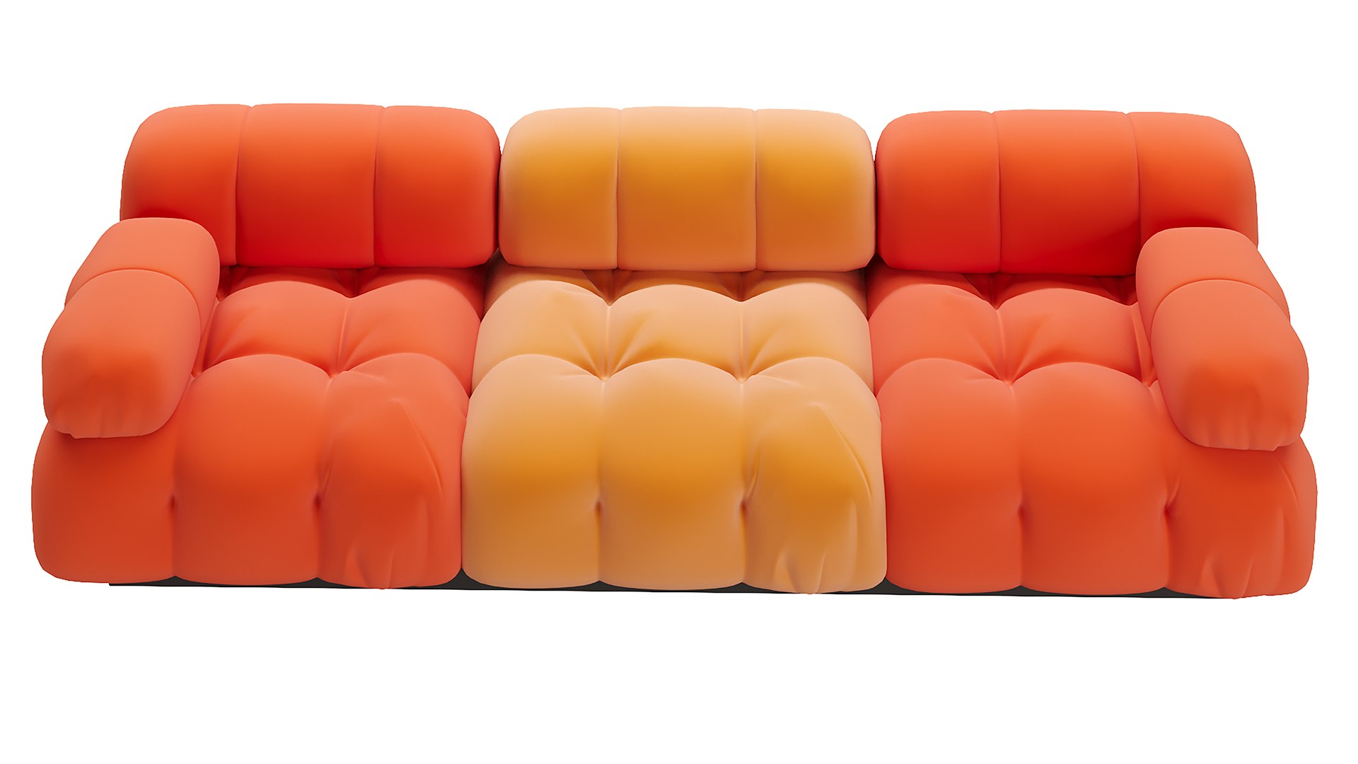 CAMALEONDA BY MARIO BELLINI SOFA 3D model - TurboSquid 2074918
