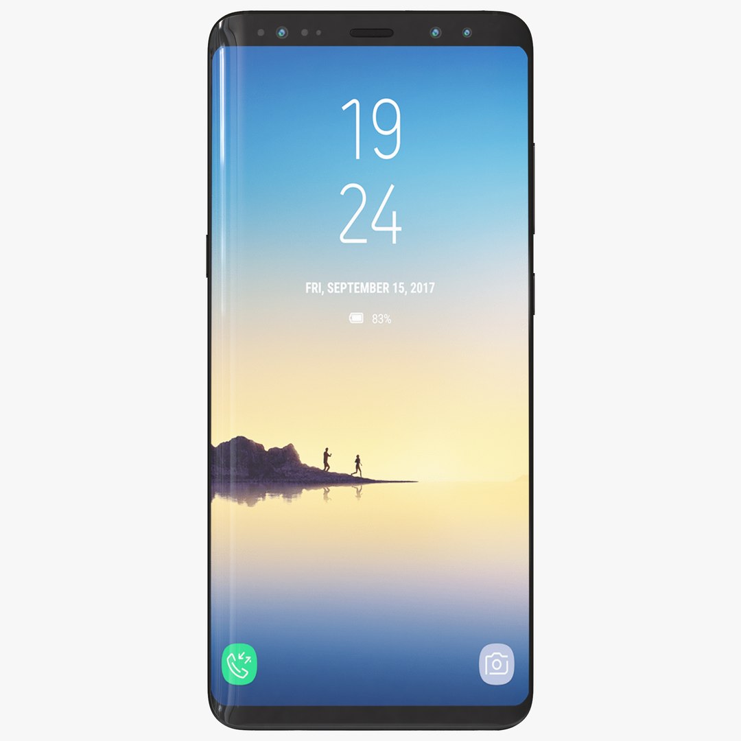 Samsung galaxy note 8 model - TurboSquid 1260594