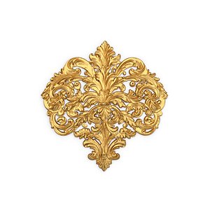 Classic decor ornament carved 47 3D model