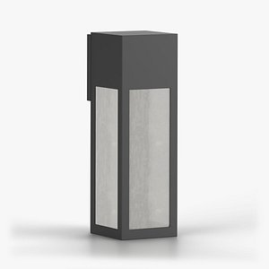 Hinkley Rook Large Wall Mount Lantern 3D