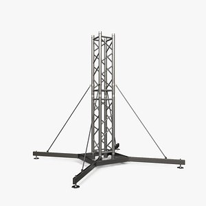 square stand 3D model