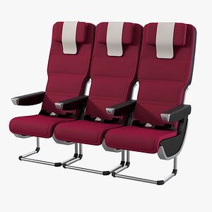 Qantas A380 Aircraft Economy Seat